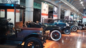 Vintage vehicles at The Henry Ford